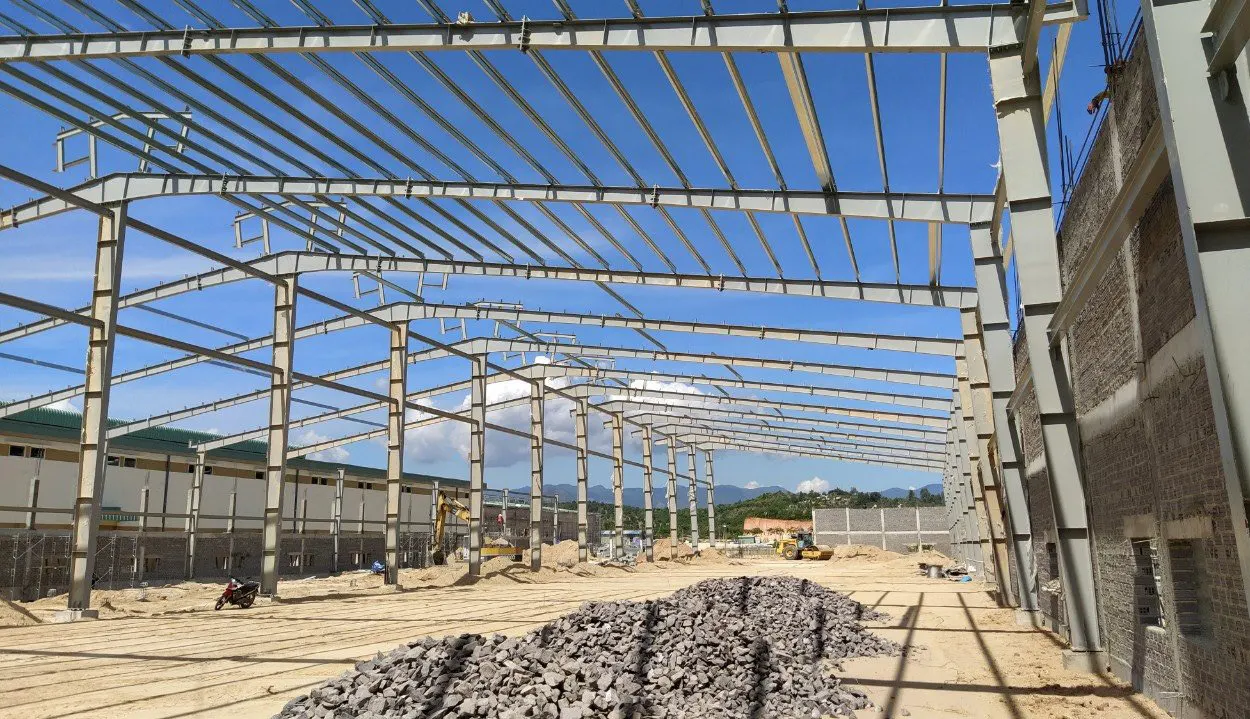 Tobacco plant steel trusses — Khanh Hoa 3