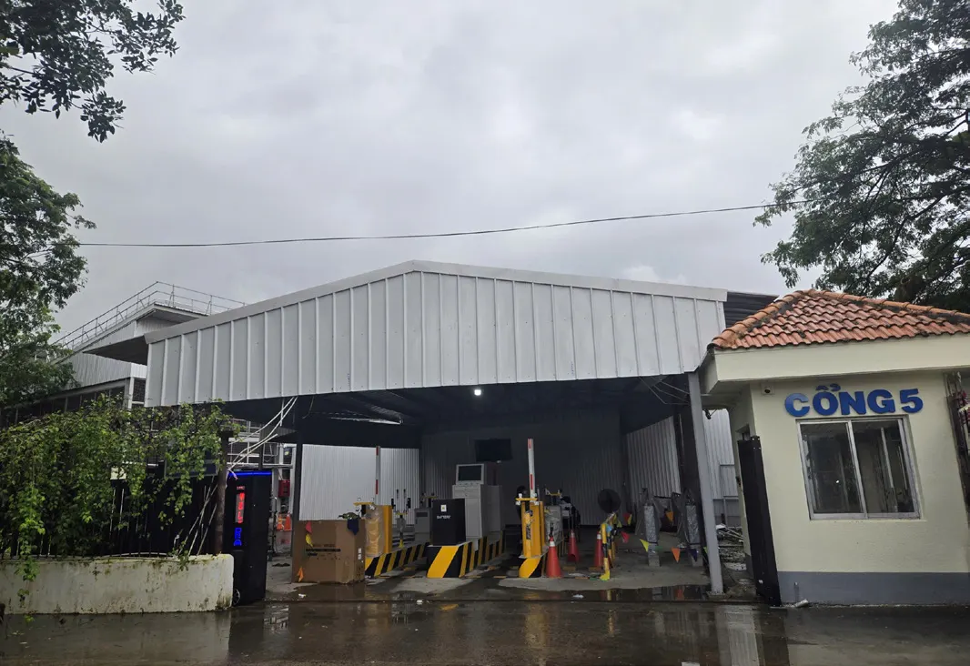 Factory steel frame — Trang Bang