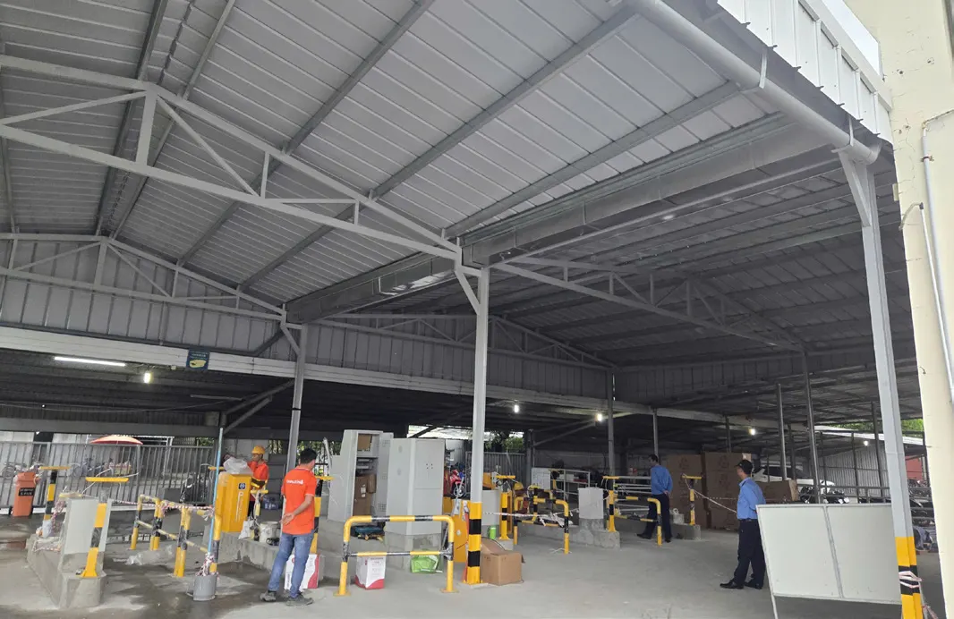 Factory steel frame — Trang Bang 5