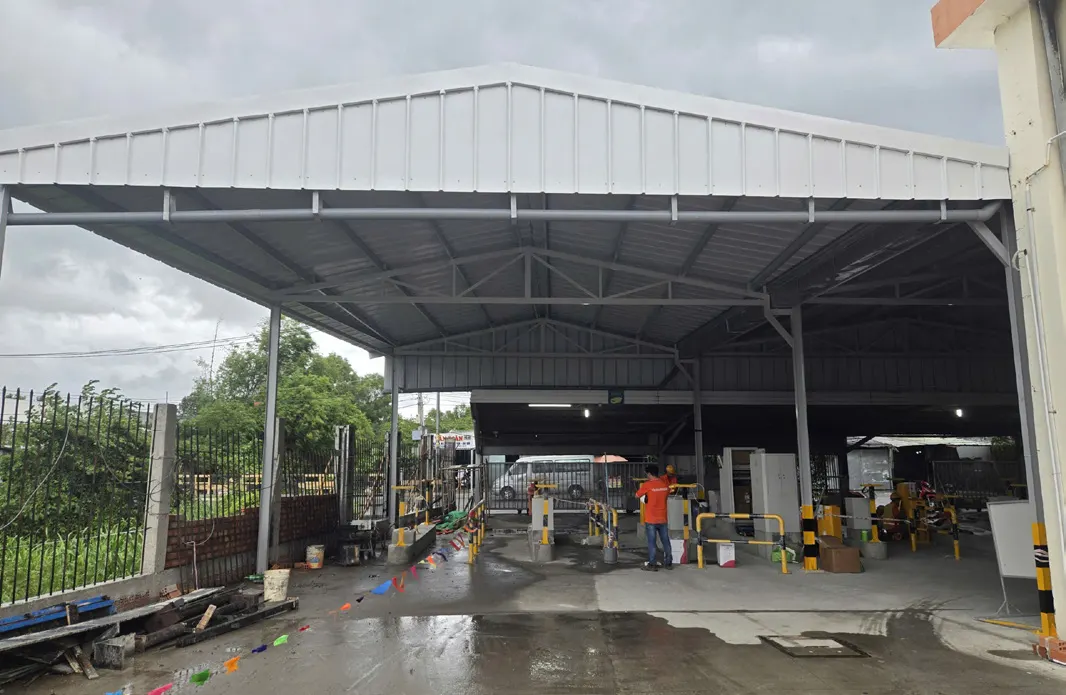 Factory steel frame — Trang Bang 7