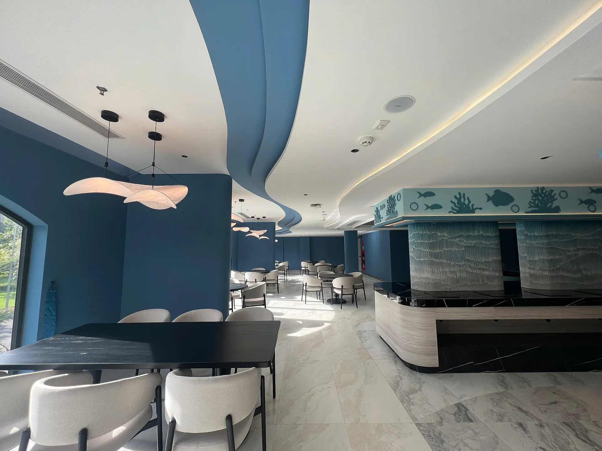 Restaurant interior