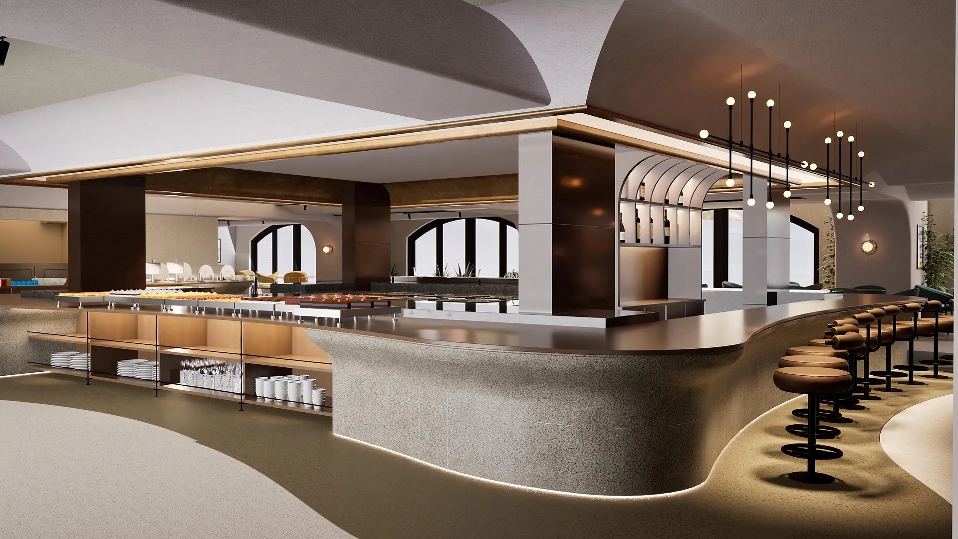 Boutique hotel, Phu Quoc — 3D rendering 8