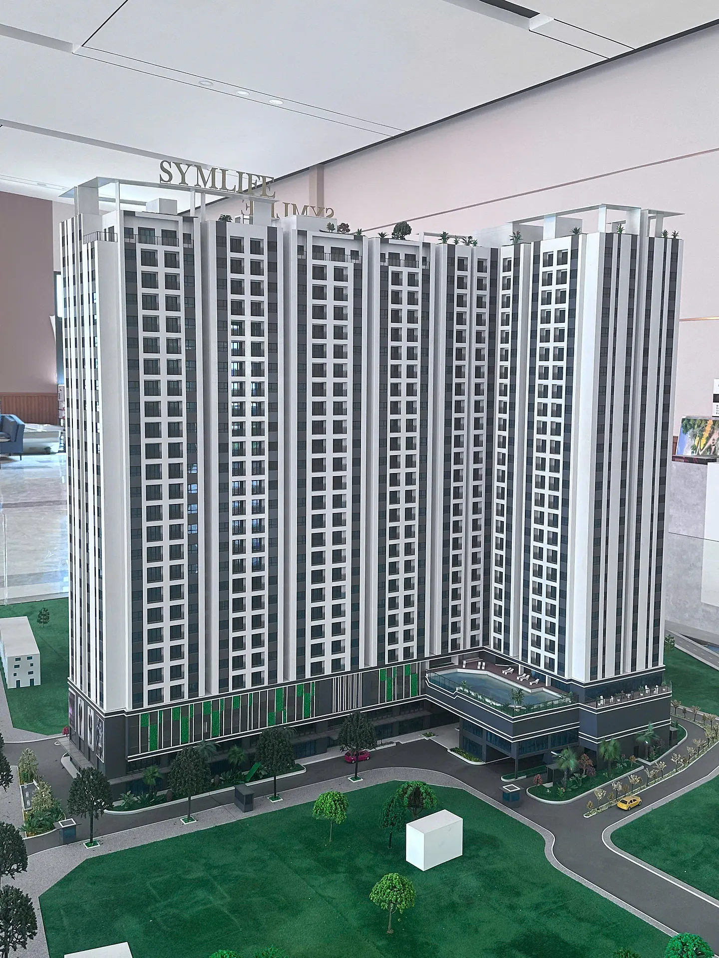 Housing projects — renderings & scale model 3