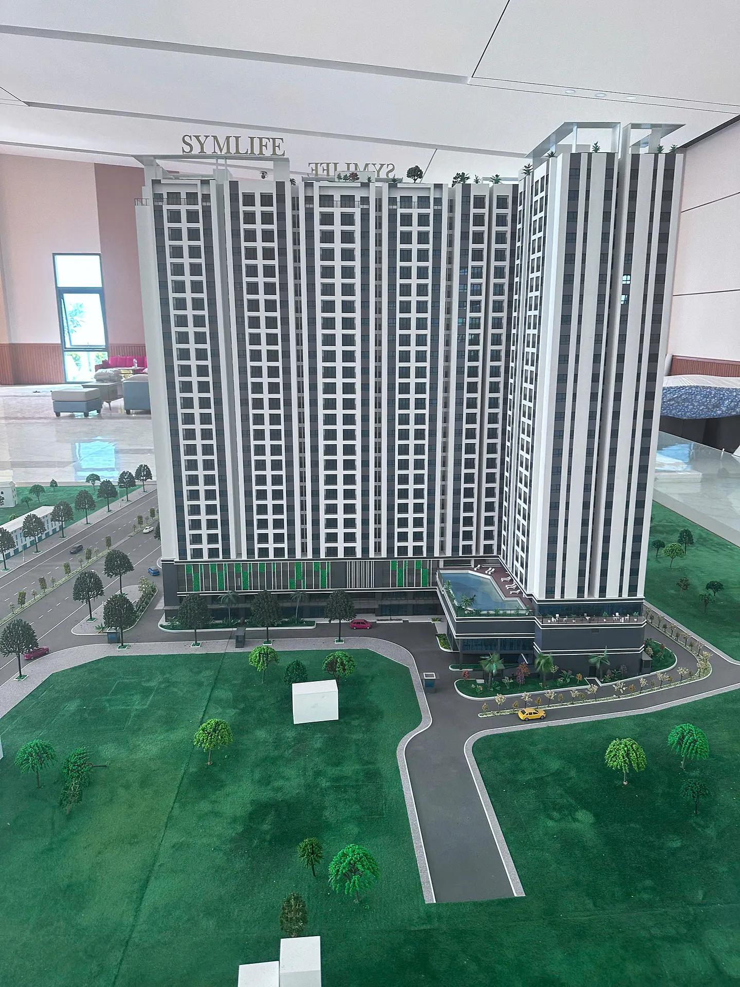 Housing projects — renderings & scale model 4