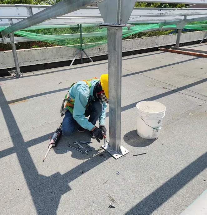 Cliplock re-roofing, 4 workshops — Ben Luc 2