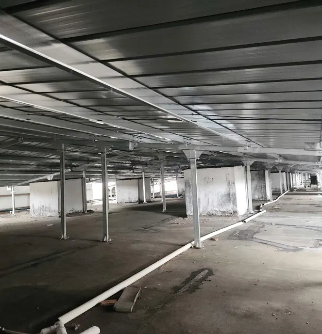 Cliplock re-roofing, 4 workshops — Ben Luc 14