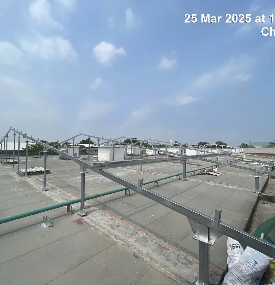 Cliplock re-roofing, 4 workshops — Ben Luc 21
