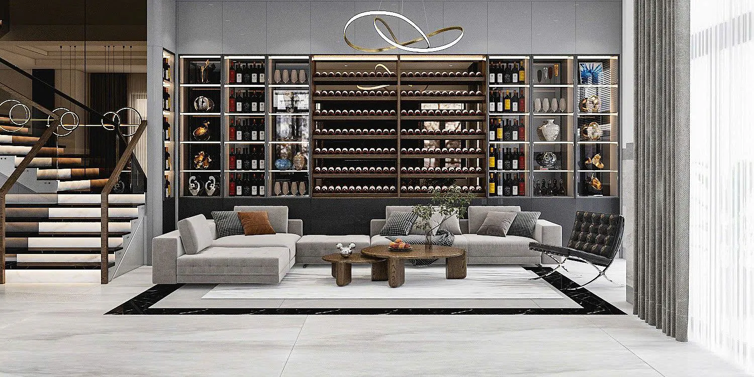 Townhouse interior design