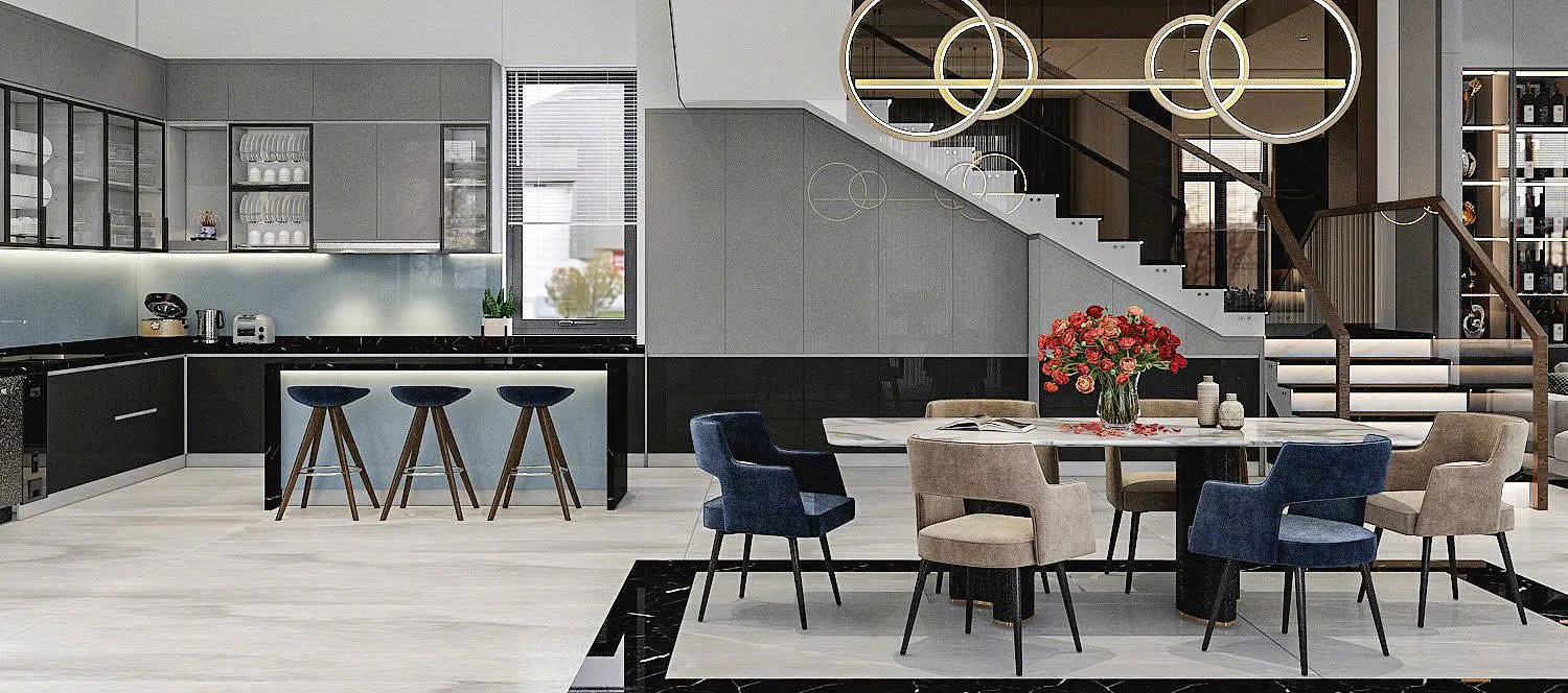 Townhouse interior design 4