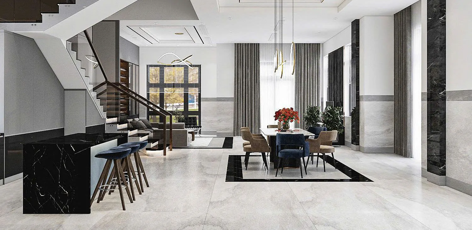 Townhouse interior design 5