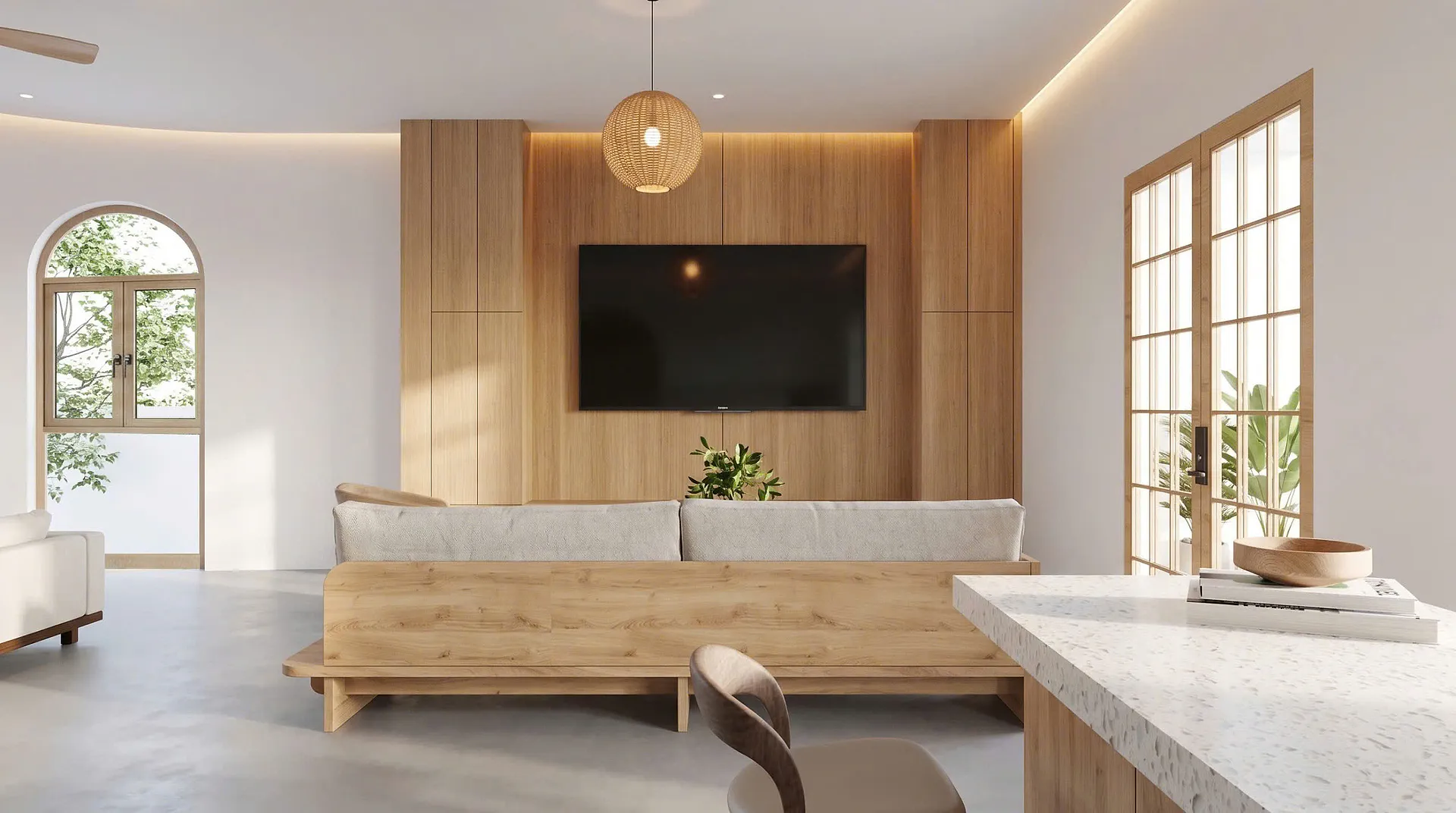 Resort villa interior design 6