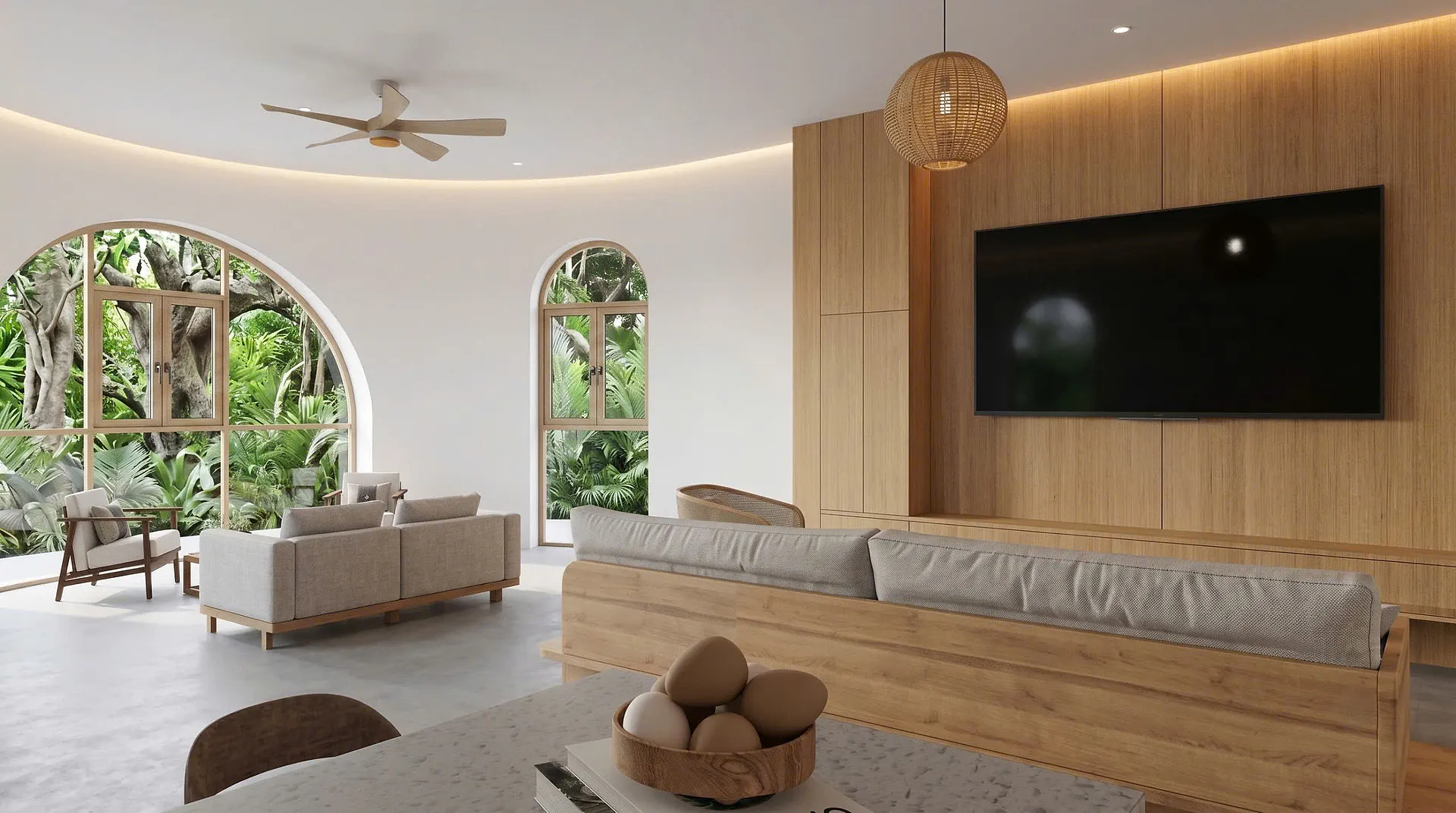 Resort villa interior design 7