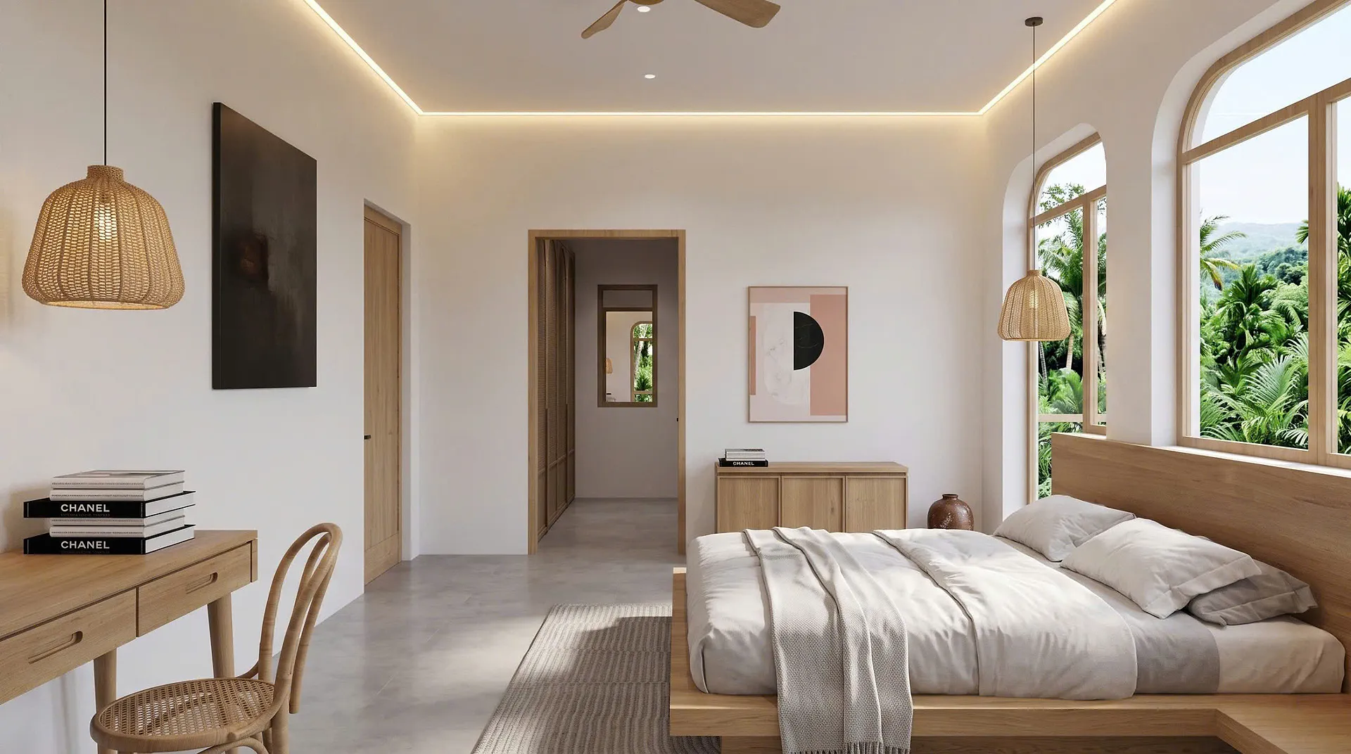 Resort villa interior design 9